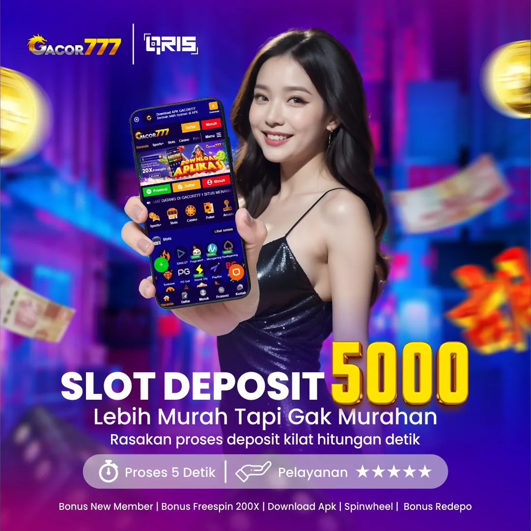 GACOR777: Situs Link Slot Gacor 777 Gampang Menang Deposit 5000!